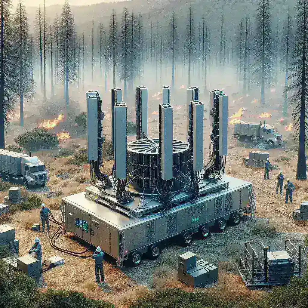 Verizon Unveils Disaster-Proof Mobile Network Hubs for Wildfire Regions